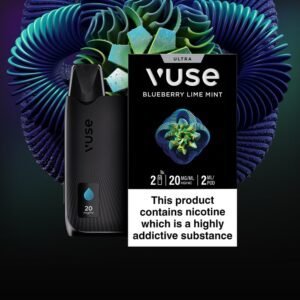Vuse Blueberry Lime Mint pod flavour