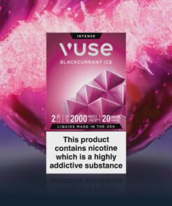 Blackcurrant Ice Vuse Extra Intense Flavour Pods