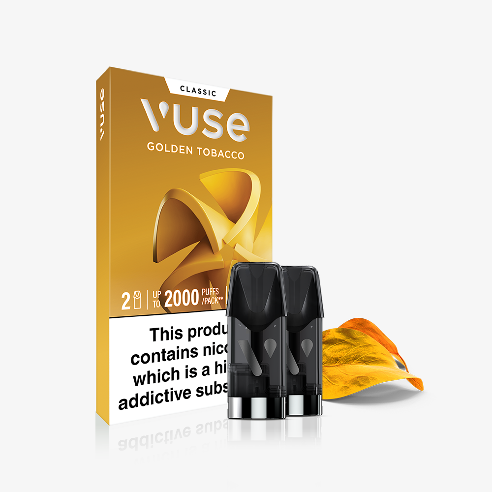 Golden Tobacco Vuse Classic Flavour Pods