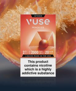 Peach Ice Vuse Extra Intense Flavour Pods